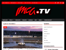 Tablet Screenshot of imca.tv