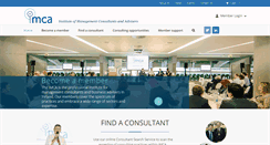 Desktop Screenshot of imca.ie